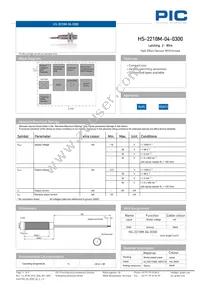 HS-2210M-04-0300 Cover