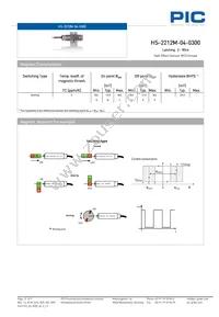 HS-2212M-04-0300 Datasheet Page 3