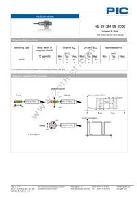 HS-2212M-05-0300 Datasheet Page 3