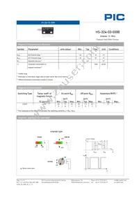 HS-324-03-0300 Datasheet Page 3