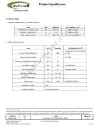 HS0016-000 Datasheet Page 2