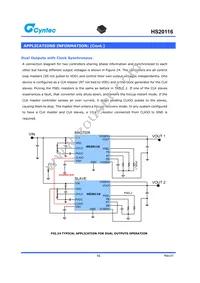 HS20116 Datasheet Page 16