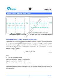 HS20116 Datasheet Page 19