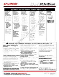 HS301DR-HD6025 Datasheet Page 3