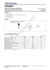 HS54095TZ-E Datasheet Page 3