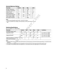 HSDL-7001#100 Datasheet Page 6