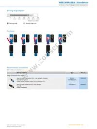 HSE18-B4A2BA Datasheet Page 7