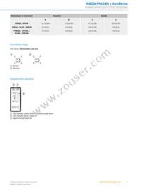 HSE18-P4A1BA Datasheet Page 5