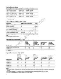 HSMB-C192 Datasheet Page 4