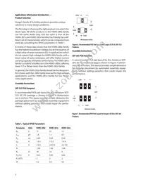 HSMS-2800-TR1 Datasheet Page 5