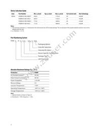 HSMW-A100-U40J1 Datasheet Page 3