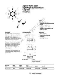 HSMY-C660 Datasheet Cover
