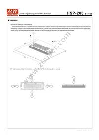 HSP-200-4.2 Datasheet Page 3