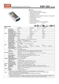 HSP-300-2.8 Datasheet Cover