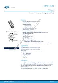 HSP051-4M10 Datasheet Cover