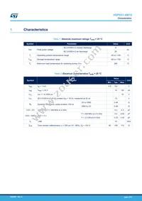 HSP051-4M10 Datasheet Page 2