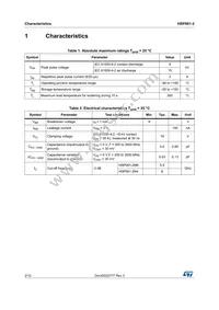 HSP061-2P6 Datasheet Page 2