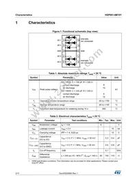 HSP061-4M10Y Datasheet Page 2