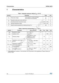 HSP061-4NY8 Datasheet Page 2