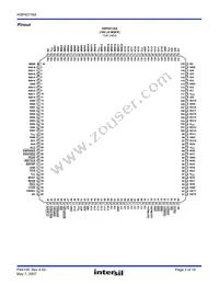 HSP45116AVC-52Z Datasheet Page 3