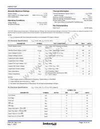 HSP45116AVC-52Z Datasheet Page 15