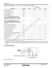 HSP45116AVC-52Z Datasheet Page 16