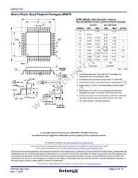 HSP45116AVC-52Z Datasheet Page 19