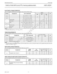 HSTL16918DGG Datasheet Page 5