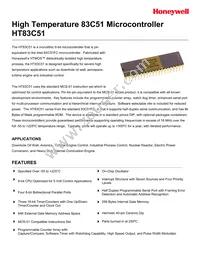 HT83C51DC Datasheet Cover