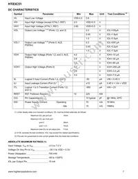 HT83C51DC Datasheet Page 7