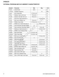 HT83C51DC Datasheet Page 8