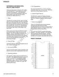HT83C51DC Datasheet Page 11