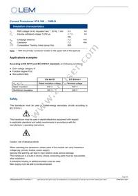 HTA 1000S Datasheet Page 2