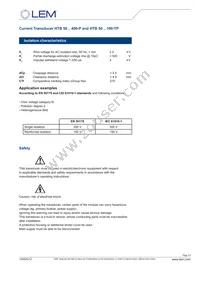 HTB 50-P Datasheet Page 2