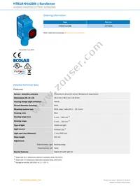 HTB18-N4A2BB Datasheet Page 2