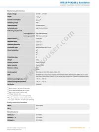 HTB18-P4A2BB Datasheet Page 3