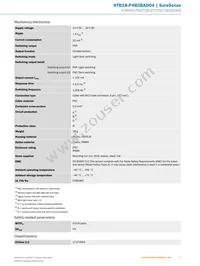HTB18-P4B2BAD04 Datasheet Page 3