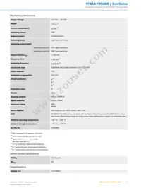 HTB18-P4B2BB Datasheet Page 3