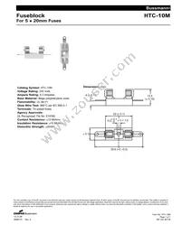 HTC-10M Datasheet Cover