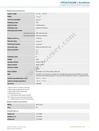 HTE18-P4A1BB Datasheet Page 3