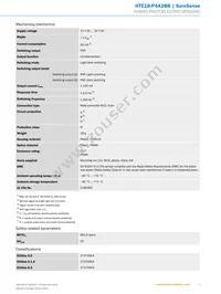 HTE18-P4A2BB Datasheet Page 3