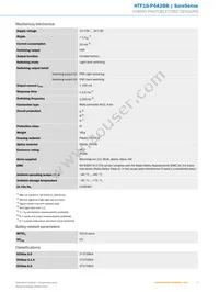 HTF18-P4A2BB Datasheet Page 3