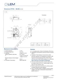 HTR 300-SB Datasheet Page 3