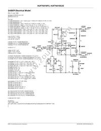 HUF76419S3ST Datasheet Page 8