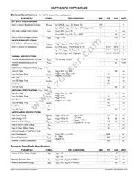 HUF76645P3 Datasheet Page 2