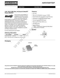 HUFA75307T3ST Datasheet Page 2