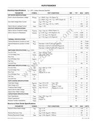 HUFA76504DK8T Datasheet Page 2