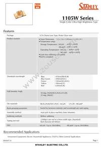 HUG1105W-TR Datasheet Cover