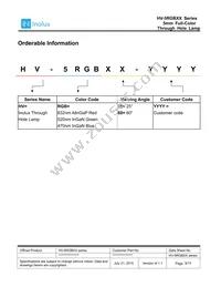 HV-5RGB25 Datasheet Page 3