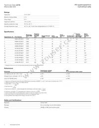 HV1625-2R7256-1 Datasheet Page 2